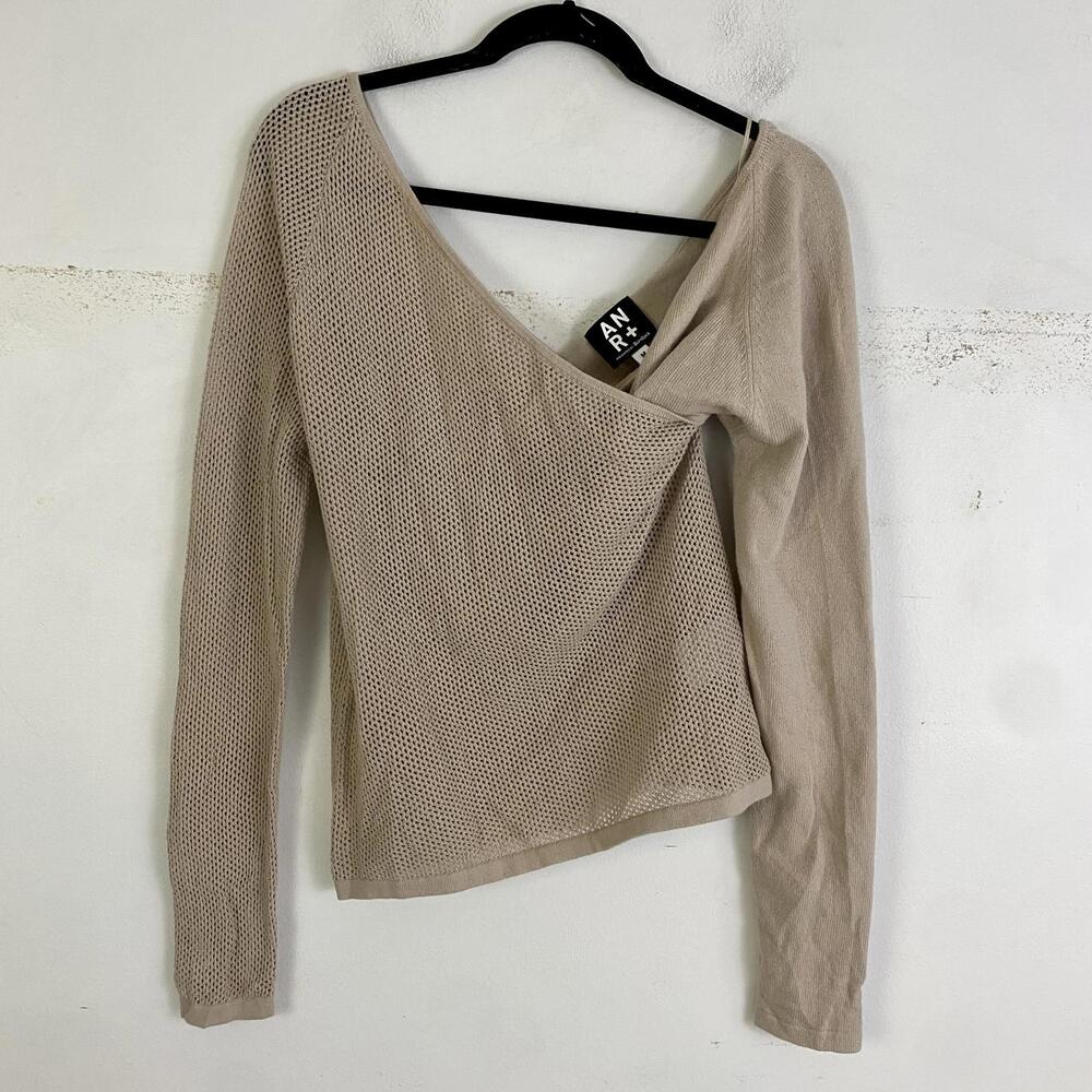 Alp N Rock ANR Colette Top sweater in beige Sz M